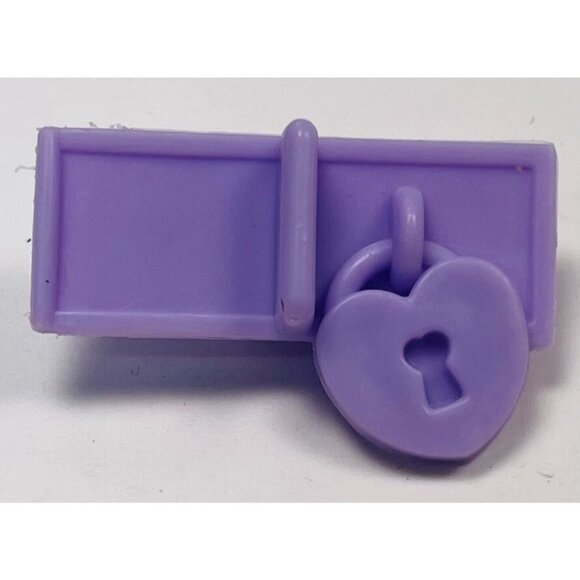 Barbie Princess & The Pauper Palace Dollhouse Replacement Purple DOOR LOCK - Picture 1 of 2